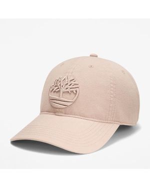Timberland Soundview Embroidered Baseball Cap - Natural