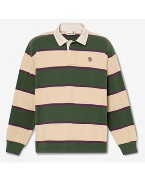 Timberland All Gender Rugby Polo Shirt Dark - Green
