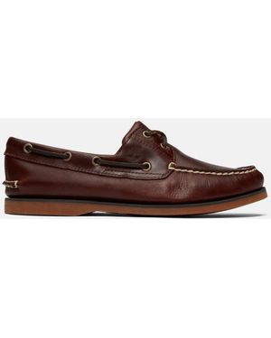 Timberland Classic 2-Eye Boat Shoes - Brown