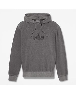 Timberland Garment Dyed Hoodie For - Grey
