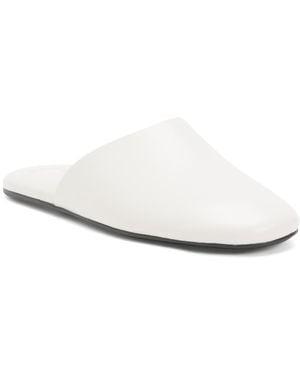 TJ Maxx Leather Shiloh Slip On Flats For - White