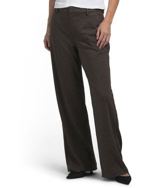 TJ Maxx Wide Leg Knit Pants For Polyester/Viscose - Black