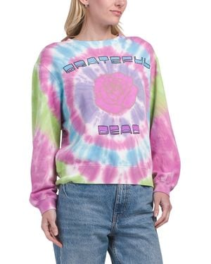 TJ Maxx Grateful Dead Cotton Fleece Pull Over Sweatshirt For - Gray