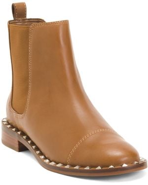 TJ Maxx Leather Tanner Booties For - Brown