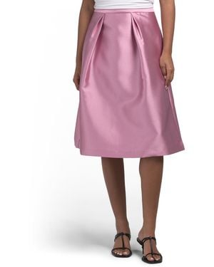TJ Maxx Kendall Midi Skirt For Polyester - Pink