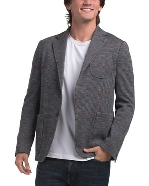 TJ Maxx Four Pocket Blazer For Cotton/Polyester - Gray