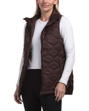 TJ Maxx Cloudbreak Quilted Vest, Nylon/Polyester - Brown