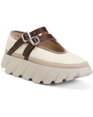 TJ Maxx Leather Tura Ballet Shoes For Leather/Suede - White