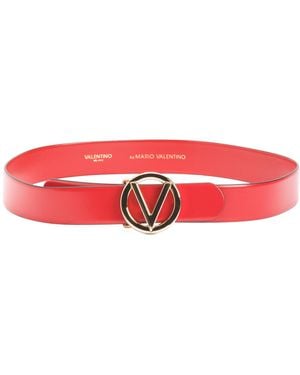 TJ Maxx Leather Giusy Bombe Belt For Leather - Red