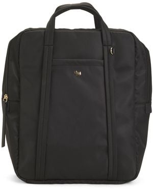 TJ Maxx Chesil Place Large Zip Around Backpack For Polyester - Black