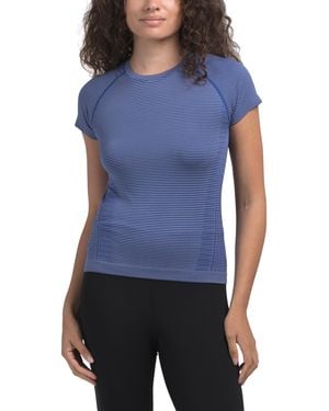 TJ Maxx Moment Seamless T-Shirt, Nylon/Polyester - Blue