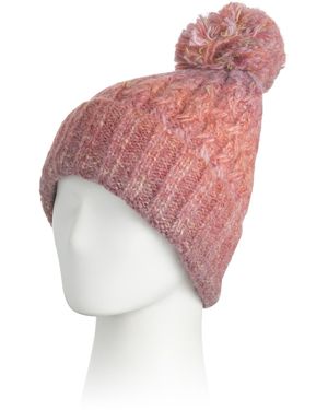 TJ Maxx Beanie With Pom Pom For Nylon/Polyester/Acrylic - Pink