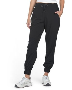 TJ Maxx Poplar Sweatpants, Spandex/Polyester - Black