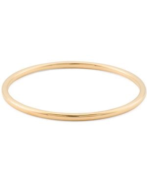 TJ Maxx 14Kt Polished Bangle Bracelet For - Metallic