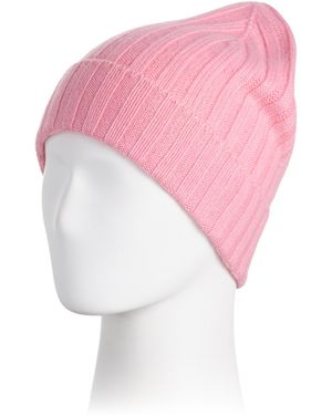 TJ Maxx Cashmere Ribbed Beanie - Pink