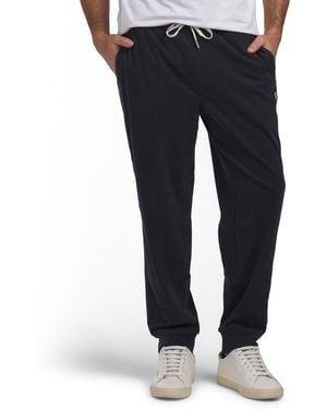 TJ Maxx Super Soft Plush Cord Sweatpants For Spandex/Polyester - Blue