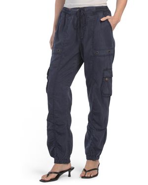 TJ Maxx Maxime Banded Pants For Spandex/Cotton - Blue