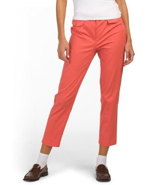 TJ Maxx Slim Pants For Nylon/Spandex/Rayon - Red