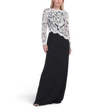TJ Maxx Lace Long Sleeve Top For Polyester in White | Lyst TJ Maxx Lace Long Sleeve Top For Polyester in White | Lyst