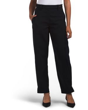 TJ Maxx Virgin Wool Blend Pants For Polyester/Wool - Black
