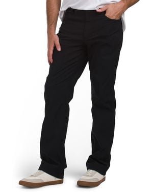TJ Maxx Fleece Pants, Nylon/Spandex/Polyester - Black
