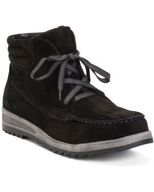 TJ Maxx Wide Suede Sidra Boots For - Black