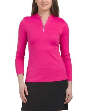 TJ Maxx Upf 50 Long Sleeve Top For Nylon - Pink