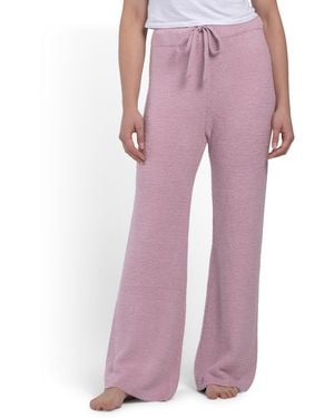 TJ Maxx Luna Mellow Flare Lounge Pants For Nylon/Polyester - Pink