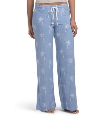 TJ Maxx Cabana Paradise Pants For Cotton/Polyester/Rayon - Blue