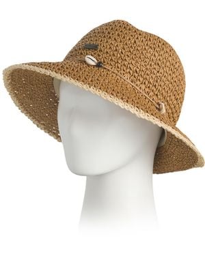 TJ Maxx Paper Crochet Bucket Hat For - White