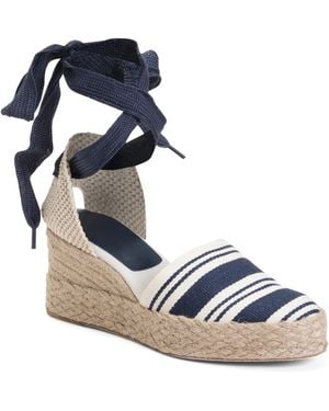 TJ Maxx Payton Wedges For Suede - Blue