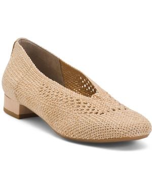 TJ Maxx Olivia Comfort Flats For Suede - Natural