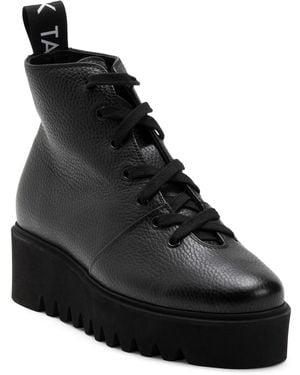 TJ Maxx Leather Olivia Boots For - Black