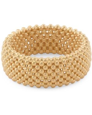 TJ Maxx 14Kt Mesh Ring For - Metallic