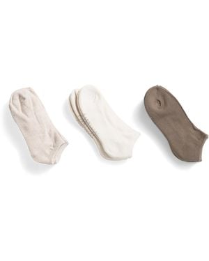 TJ Maxx 8Pk Half Cushion Low Cut Socks For Spandex/Polyester - Natural
