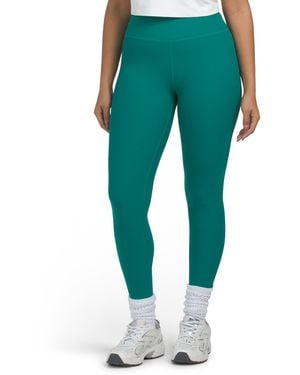 TJ Maxx High Rise Leggings, Nylon/Spandex - Green