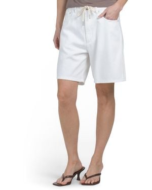 TJ Maxx Taylor Shorts For Cotton - White