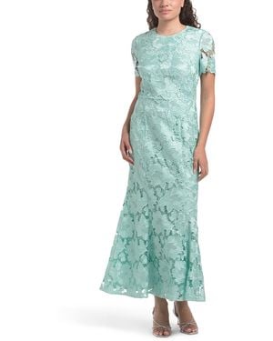 TJ Maxx Brie Dress For Polyester - Green