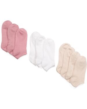 TJ Maxx 10Pk No Show Socks For Spandex/Polyester - Pink