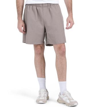 TJ Maxx Woven Shorts For Nylon/Spandex - Gray