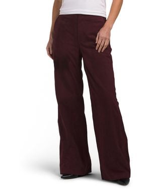 TJ Maxx Suede Taylor S Pants For Polyester/Suede - Red