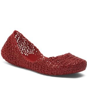 TJ Maxx Campana Papel Flats For - Red