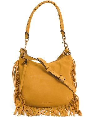 TJ Maxx Suede Kane Convertible Shoulder Bag For /Suede - Orange