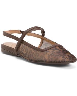 TJ Maxx Connie 2 Casual Slingback Flats For - Brown