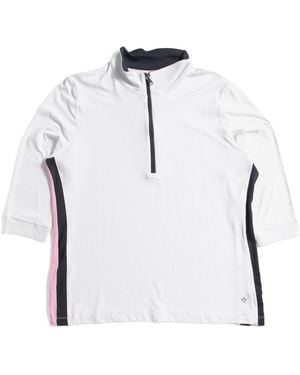 TJ Maxx The Megan Three-Quarter Sleeve Top For - White