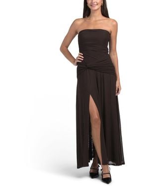 TJ Maxx Abbott Kinney Dress For Spandex/Polyester - Black