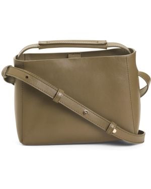 TJ Maxx Leather Hedda Mini Crossbody, Leather - Green