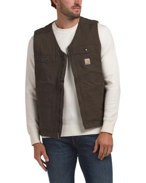 TJ Maxx Montana Duck Vest For Cotton - Gray