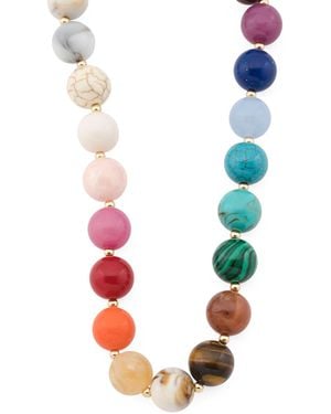 TJ Maxx Plated Lola Bead Necklace - White