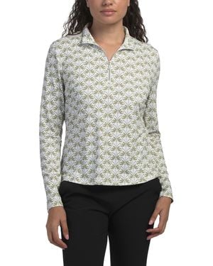 TJ Maxx Georgia Ice Long Sleeve Jacket For Nylon/Spandex - Gray